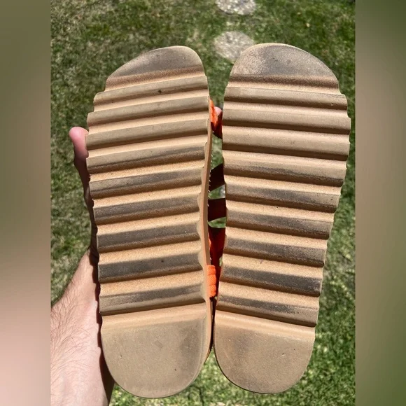 Reef Cushion Rem Hi Platform Sandals Orange Woman’s Size 9.5 - Picture 6 of 6